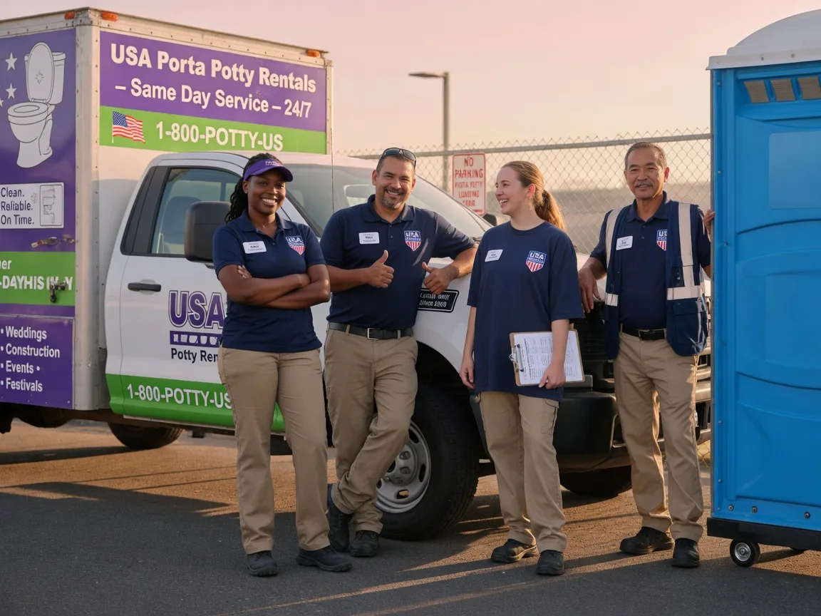 Porta Potty Rental company in Clearlake Oaks, CA